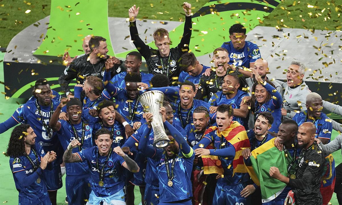 <b>첼시</b>, 레알 베티스 꺾고 <b>UECL</b> 정상… UEFA 주관 5개 대회 트로피 모두 수...