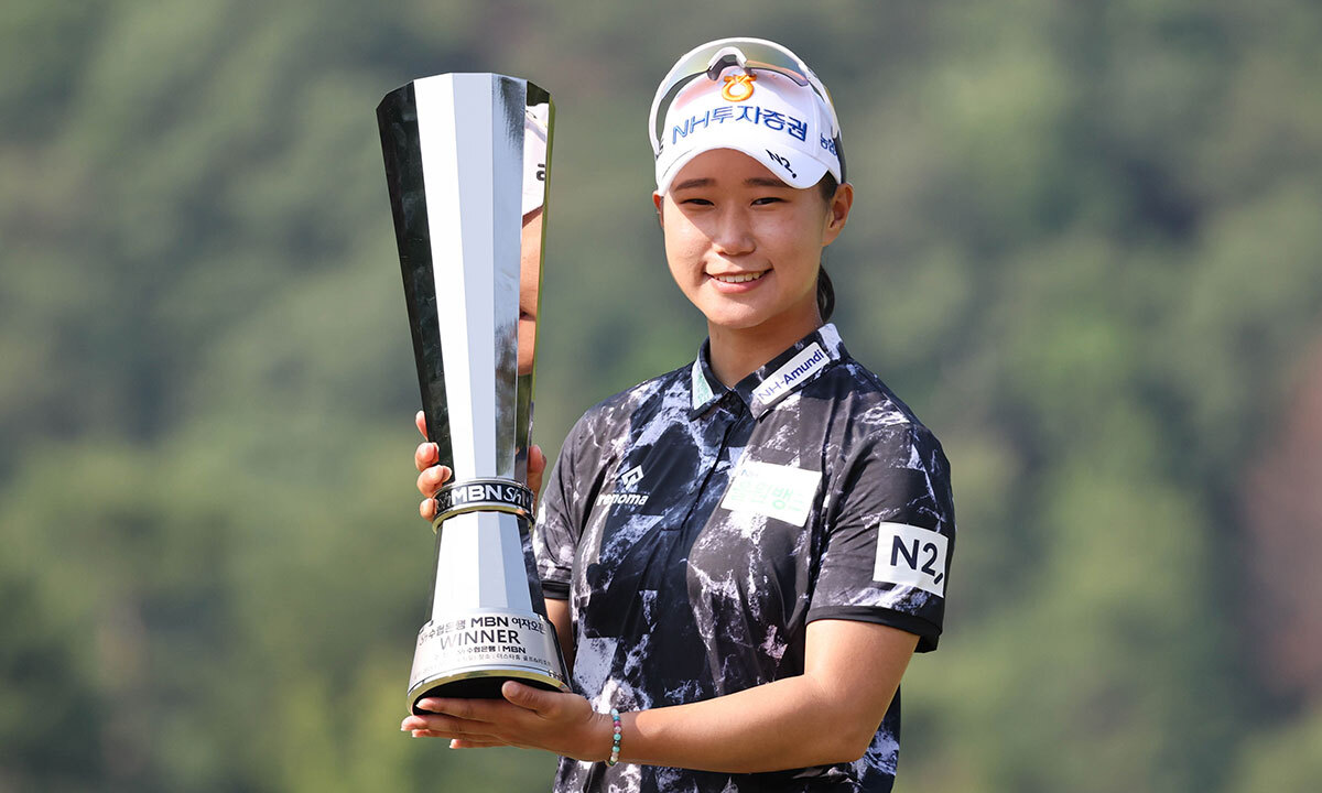 <b>정윤지</b> ‘<b>와이어 투 와이어</b>’ 통산 2승