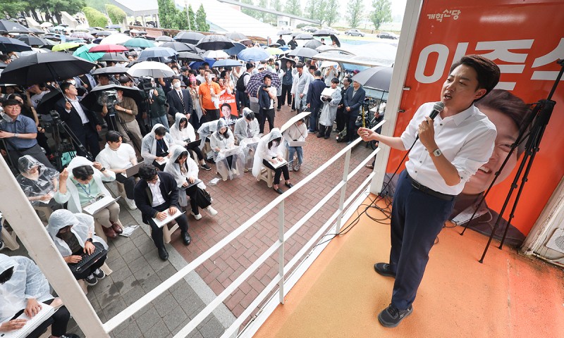 <b>이준석</b> “제게 한 표는 새 보수를 위한 시드머니” [6·3 대선]