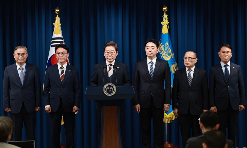 초대 국무총리 김민석·국정원장 이종석 지명 [<b>이재명</b> 정부 출범]