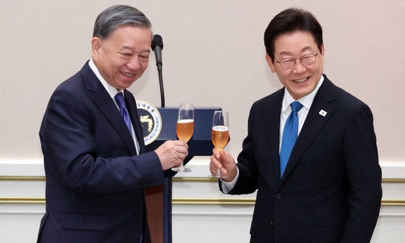 韓·<b>베트남</b> 교역 2030년까지 208兆로 늘린다