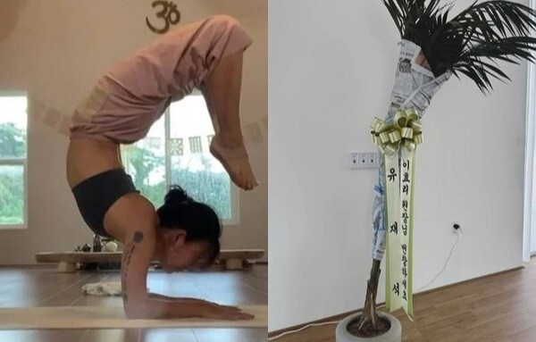 “<b>이효리</b> 원장님, 번창하세요”…<b>유재석</b>이 <b>요가원</b>에 보낸 ‘깜짝 선물’