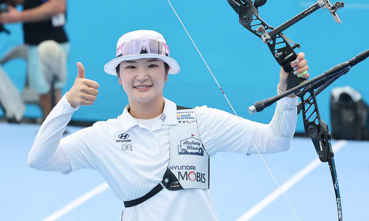 <b>강채영</b>, 광주 세계<b>양궁</b> 여자 개인전 금메달·<b>안산</b> 동메달…한국 종합순...