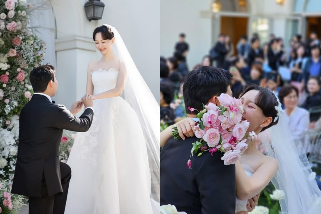 <b>이유영</b>, 딸 출산 후 1년 만에 <b>결혼</b>식 “인생 한 번 뿐”