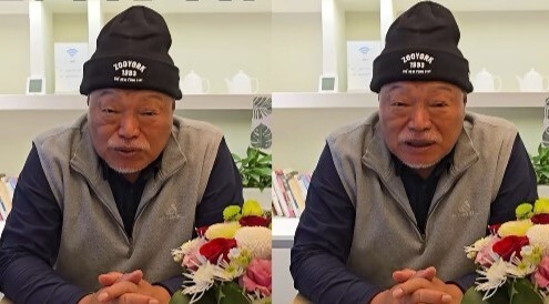 ‘암투병’ <b>박미선</b> 따라 삭발?…<b>김흥국</b>, 붓고 수척해진 얼굴로 <b>응원</b>