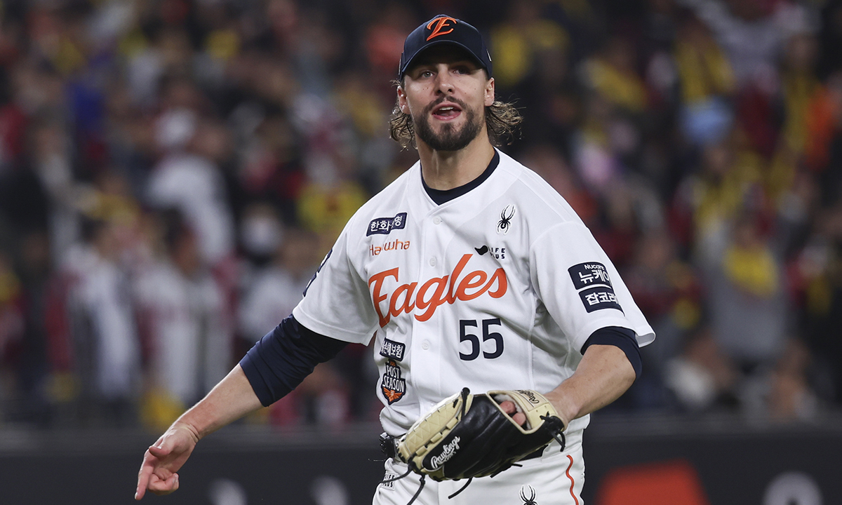 한화 외인 <b>와이스</b>도 떠난다…MLB <b>휴스턴</b>과 <b>계약</b> 유력