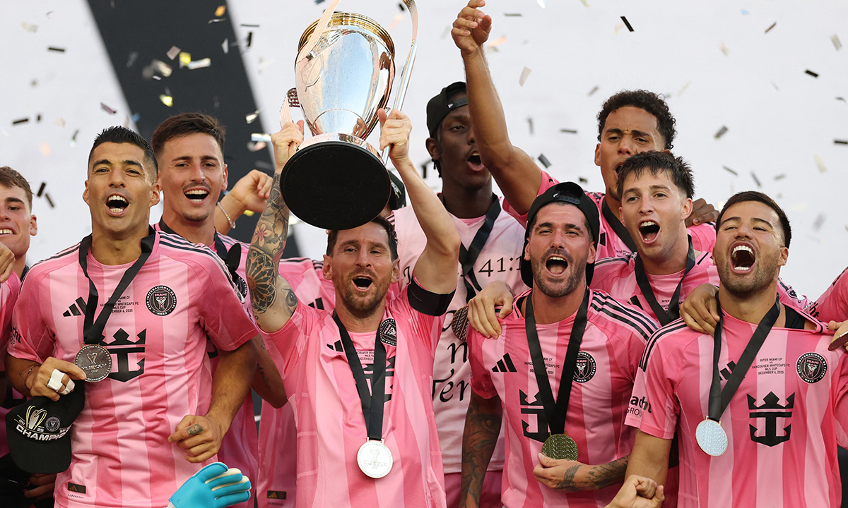 인터 <b>마이애미</b>, 밴쿠버 꺾고 <b>MLS</b>컵 <b>우승</b>…MVP <b>메시</b> 48번째 <b>우승</b>