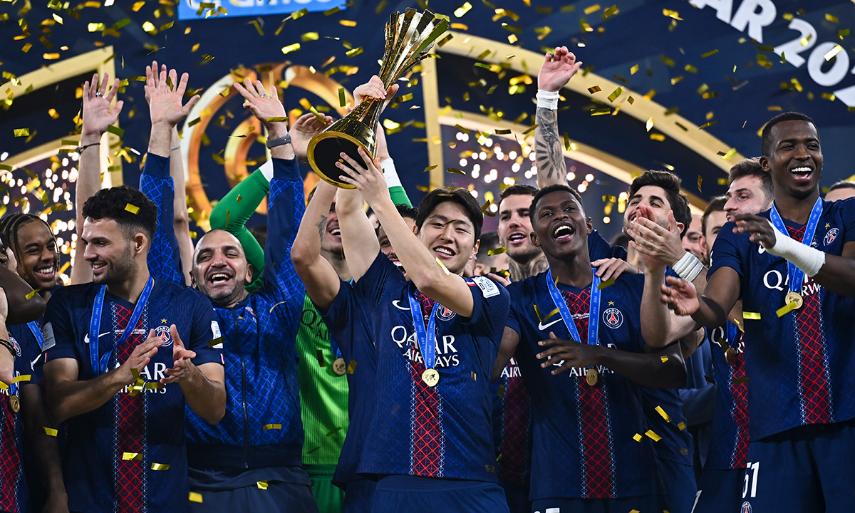 <b>이강인</b>의 PSG, 2025년 6번째 우승컵 품었다