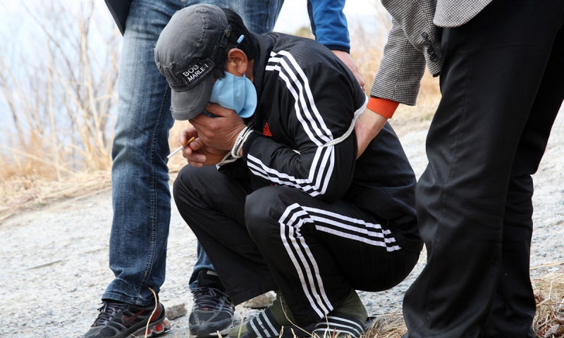 봉대산 불다람쥐 산불 방화 용의자로 적발