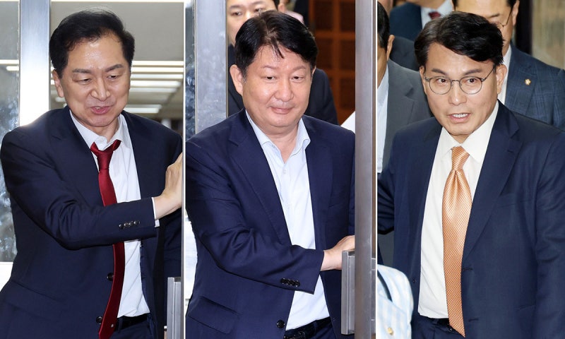 ‘尹 체포방해’ 김기현·권영진·윤상현 입건