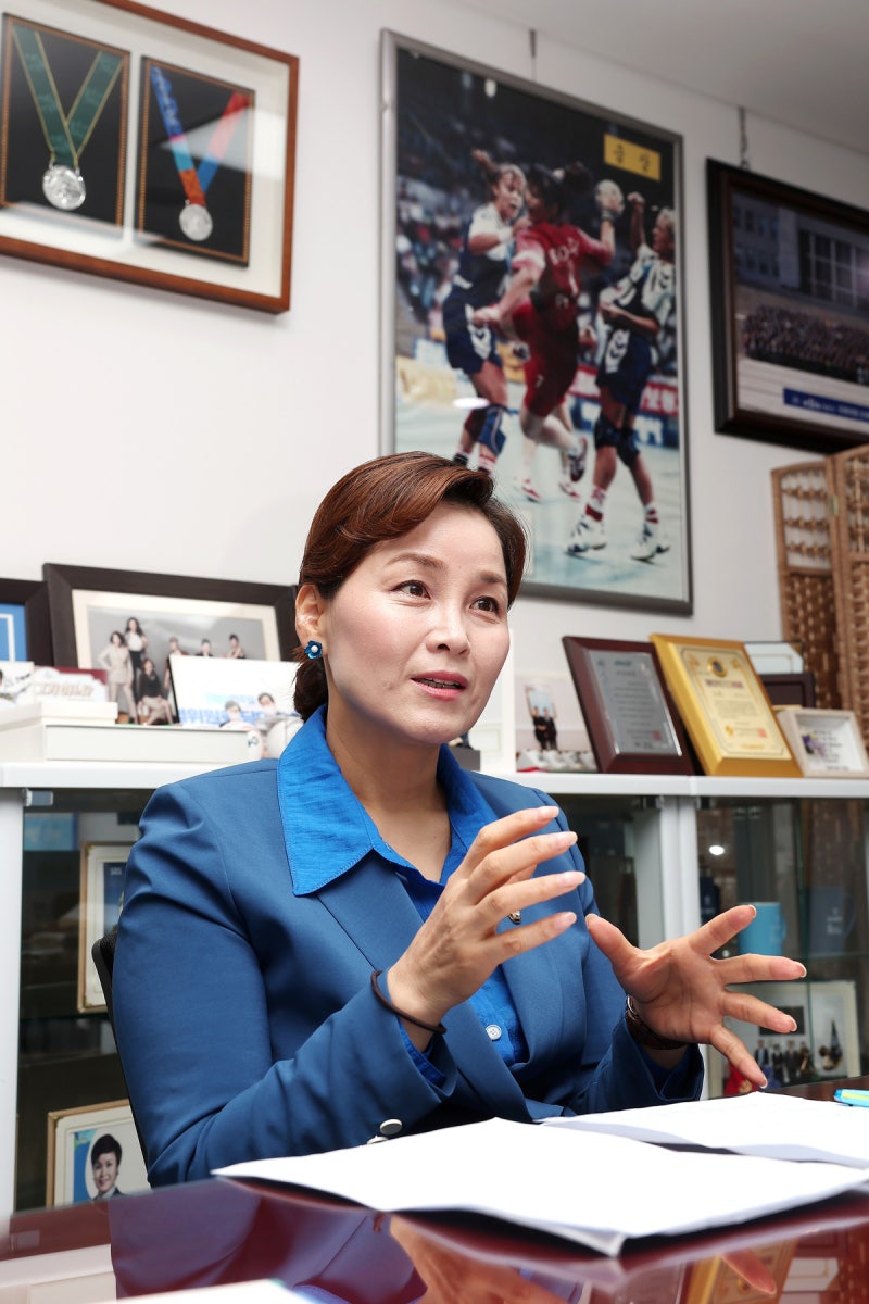 ‘우생순’ <b>임오경</b>, <b>국회</b> 문체위 재입성…‘K-컬처 5법’ 완성 승부수