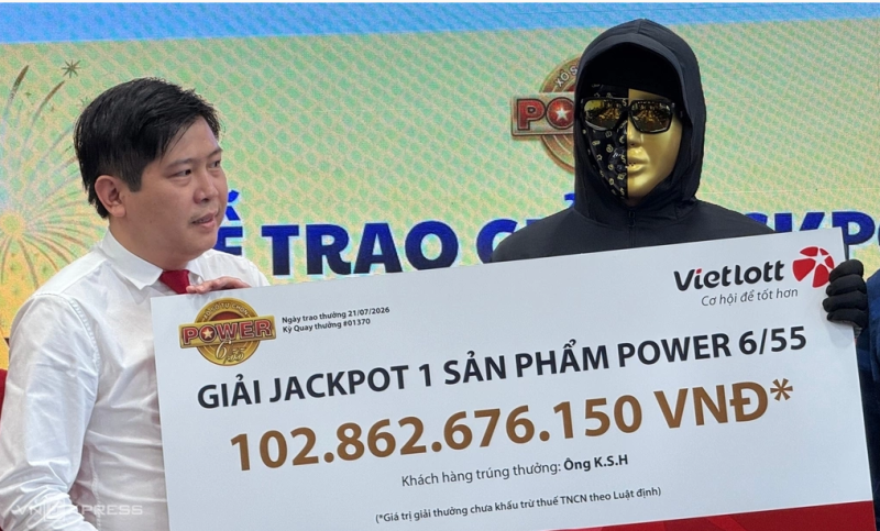 Người Hàn Quốc trúng xổ số 5,8 tỷ KRW tại Việt Nam