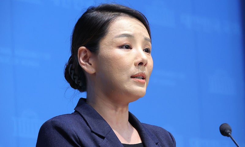 ‘남편 마약 발언’ <b>강미정</b> 전 조국혁신당 <b>대변인</b>, 명예훼손 혐의 1심 벌...