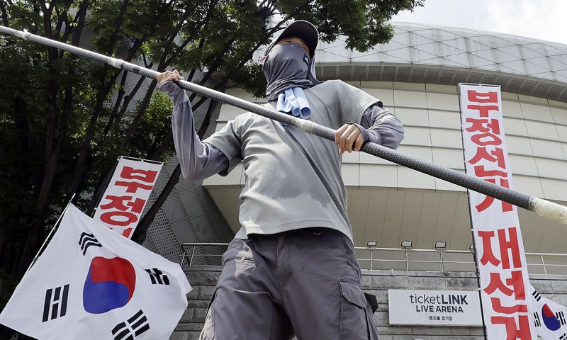 “54일째 문이 닫혔다”…조국혁신당 <b>김재원</b>, 아시안게임 코앞 ‘체육행...