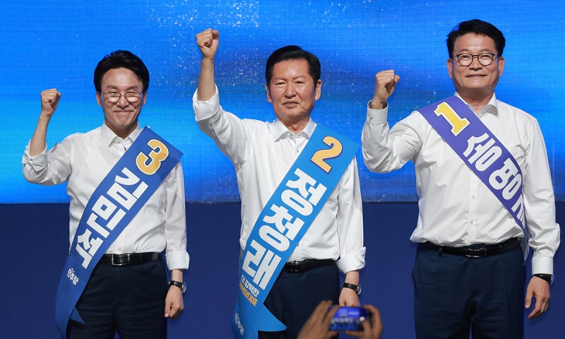 “<b>호남</b> 없으면 나라도 없다”…김민석·정청래·송영길 막판 호소