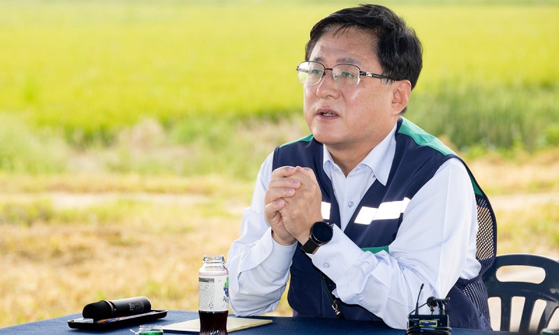 <b>김성환</b> 기후<b>장관</b>, 용인 반도체 산단 LNG발전소 건설 예정지 <b>방문</b>