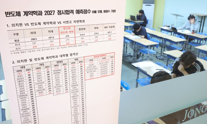 의사 대신 반도체 간다... SKY 의대 수시 지원자 일제히 줄어든 현상