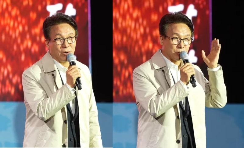 국힘 “<b>김민석</b>, 가수 공연 끊고 <b>난입</b>… 오만함의 극치”