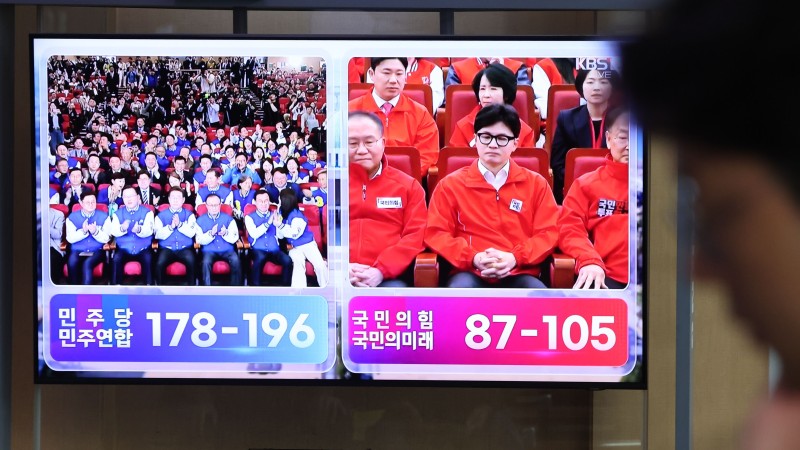 “민주 168~193석, <b>국민의힘</b> 87~111석” [JTBC 예측]