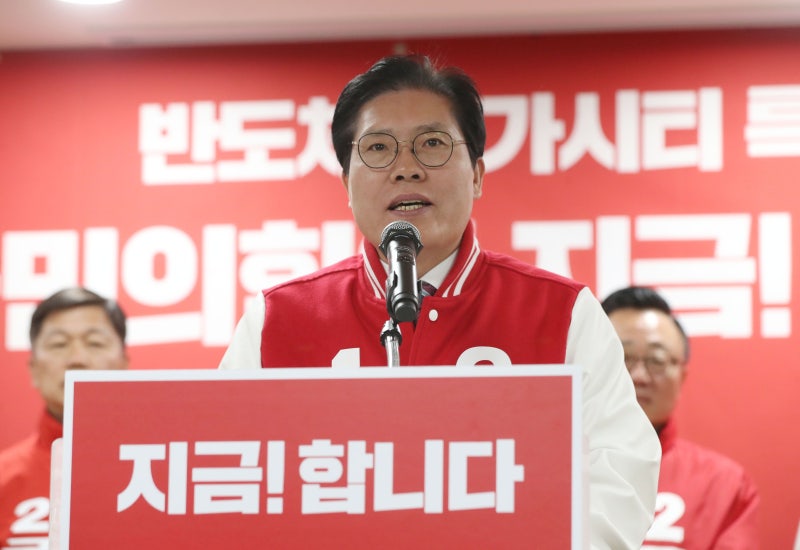 경기 3선 <b>송석준</b>, 與 <b>원내대표 출마 선언</b>