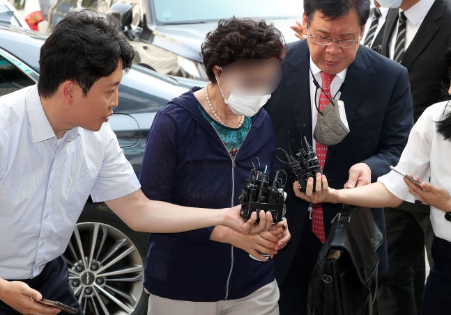 Choi Eun-soon (77), mother-in-law of President Yoon Suk-yeol. 2023.7.21/News1