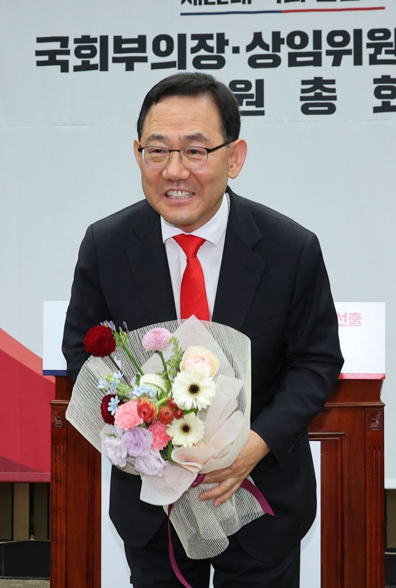 국민의힘, <b>국회부의장</b> 후보로 6선 <b>주호영</b> 선출