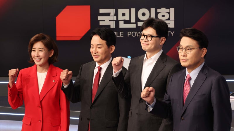 <b>원희룡</b> “사천 <b>의혹</b> 당무감사” <b>한동훈</b> “사실이면 정계은퇴”