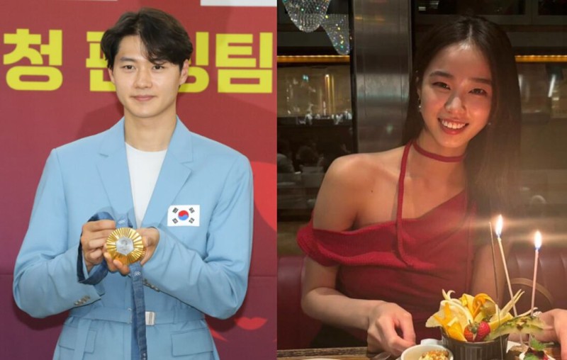 “여친 있다”던 <b>오상욱</b>…24세 日혼혈<b>모델과 열애설</b>