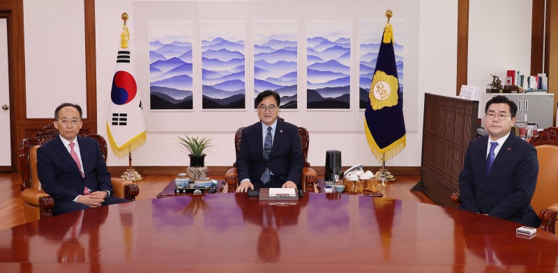 김건희 여사·해병대원 <b>특검법</b> 본회의 상정 방침