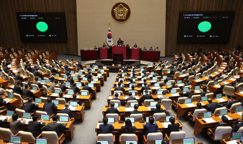 ‘<b>김호중 방지법</b>’ <b>국회</b> 본회의 통과…‘술타기’ 음주측정 방해도 처벌