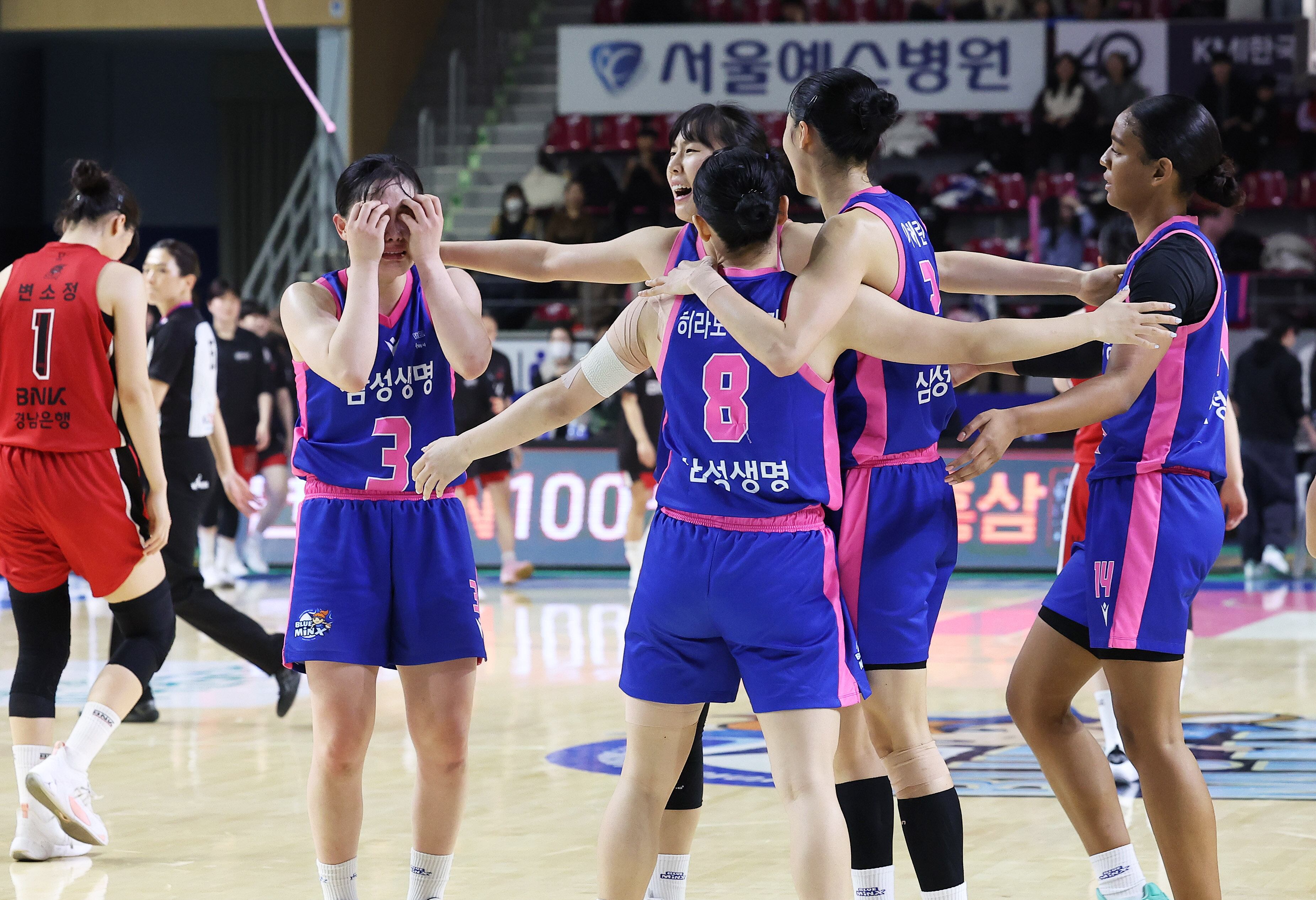 여자농구 플레이오프 5차전 간다