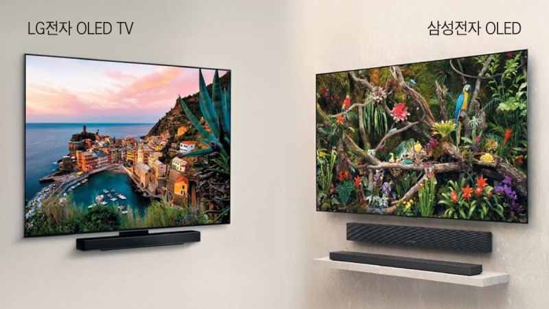 세계 TV투톱 삼성·LG, OLED 시장서 본격 격돌