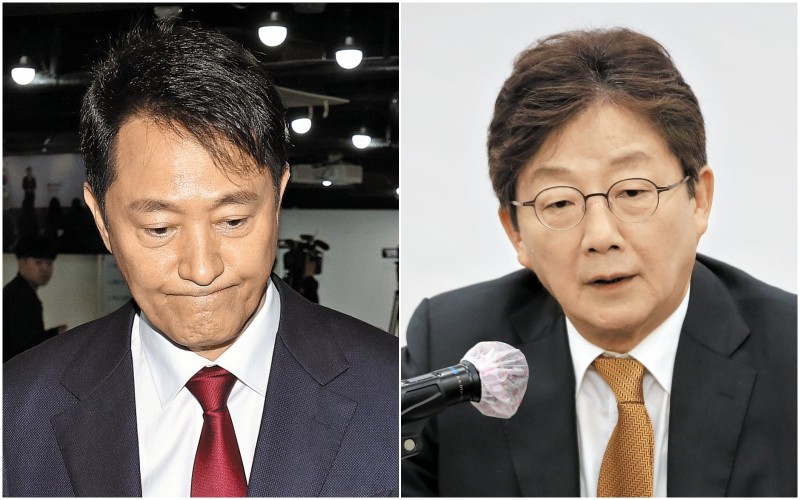 국힘 의원들 지지 韓 쏠리자… 吳, 당에 중도 확장 요구 후 전격 불출마