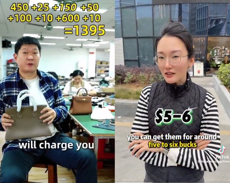 “5400만원 명품 버킨백, 원가 190만원에 사라” 中서 美 관세 조롱
