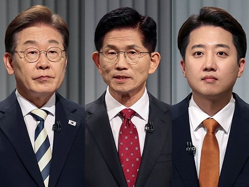<b>이재명</b>은 <b>수도권</b>, 김문수는 경북 <b>유세</b>