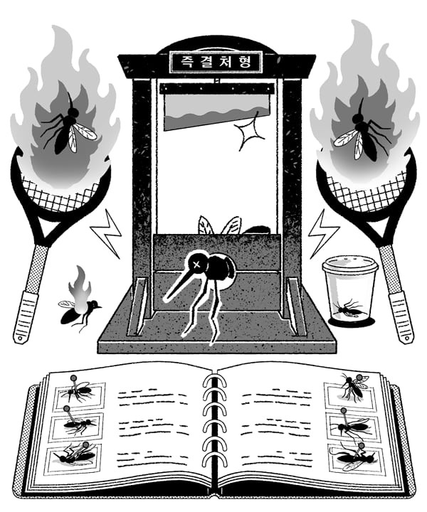 “놈들이 돌아왔다”… 모기 처형식을 아십니까