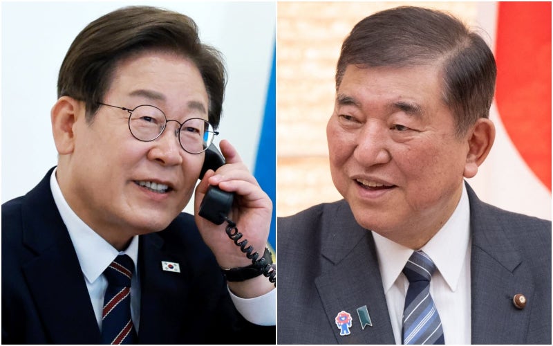 李대통령, <b>이시바</b> 日<b>총리</b>와 25분 <b>통화</b>...중국보다 먼저 했다