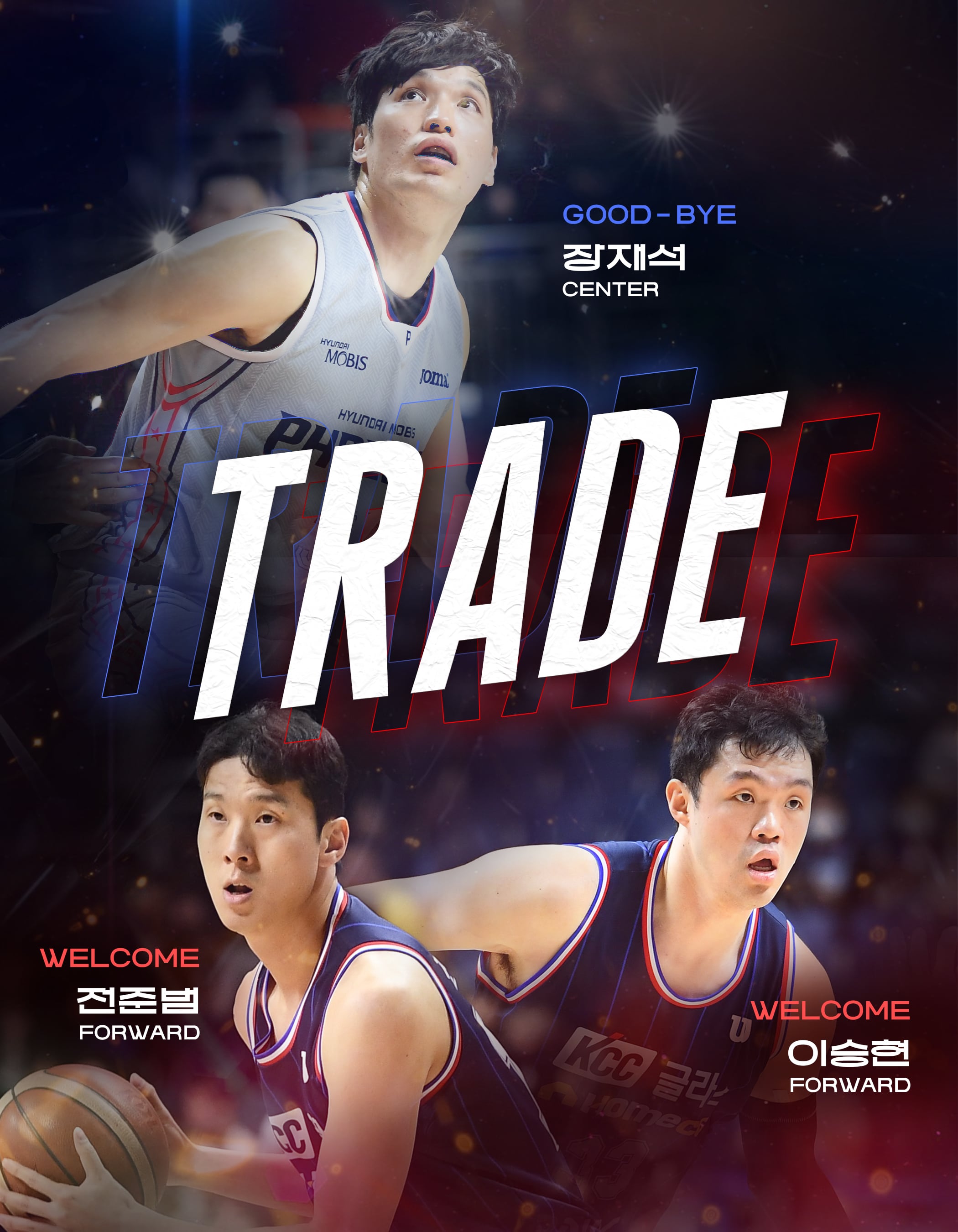 KCC, 현대모비스와 2대1 <b>트레이드</b>