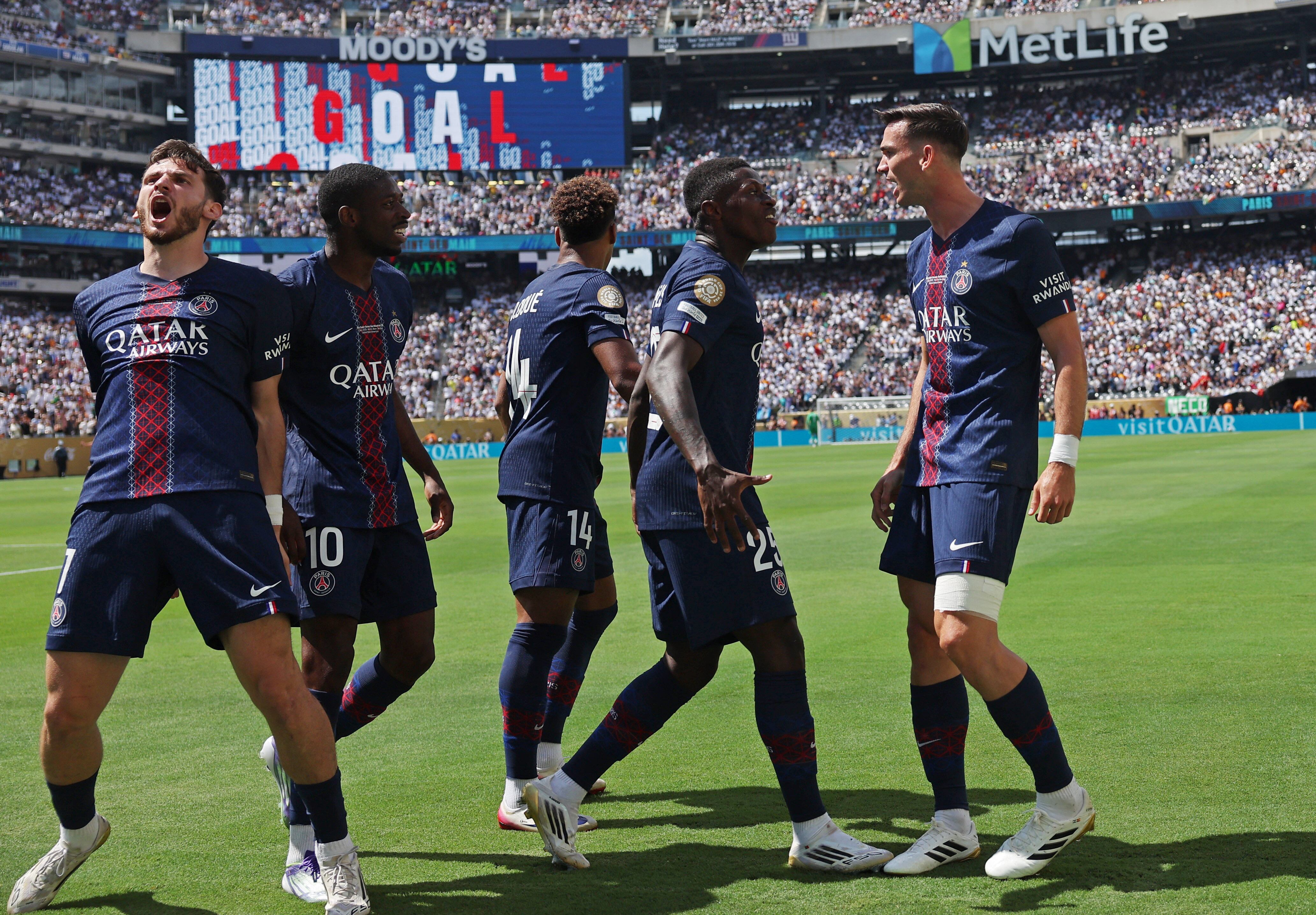 <b>PSG</b>, 레알 마드리드 4대0 완파... 첼시와 <b>클럽 월드컵 결승</b> 격돌