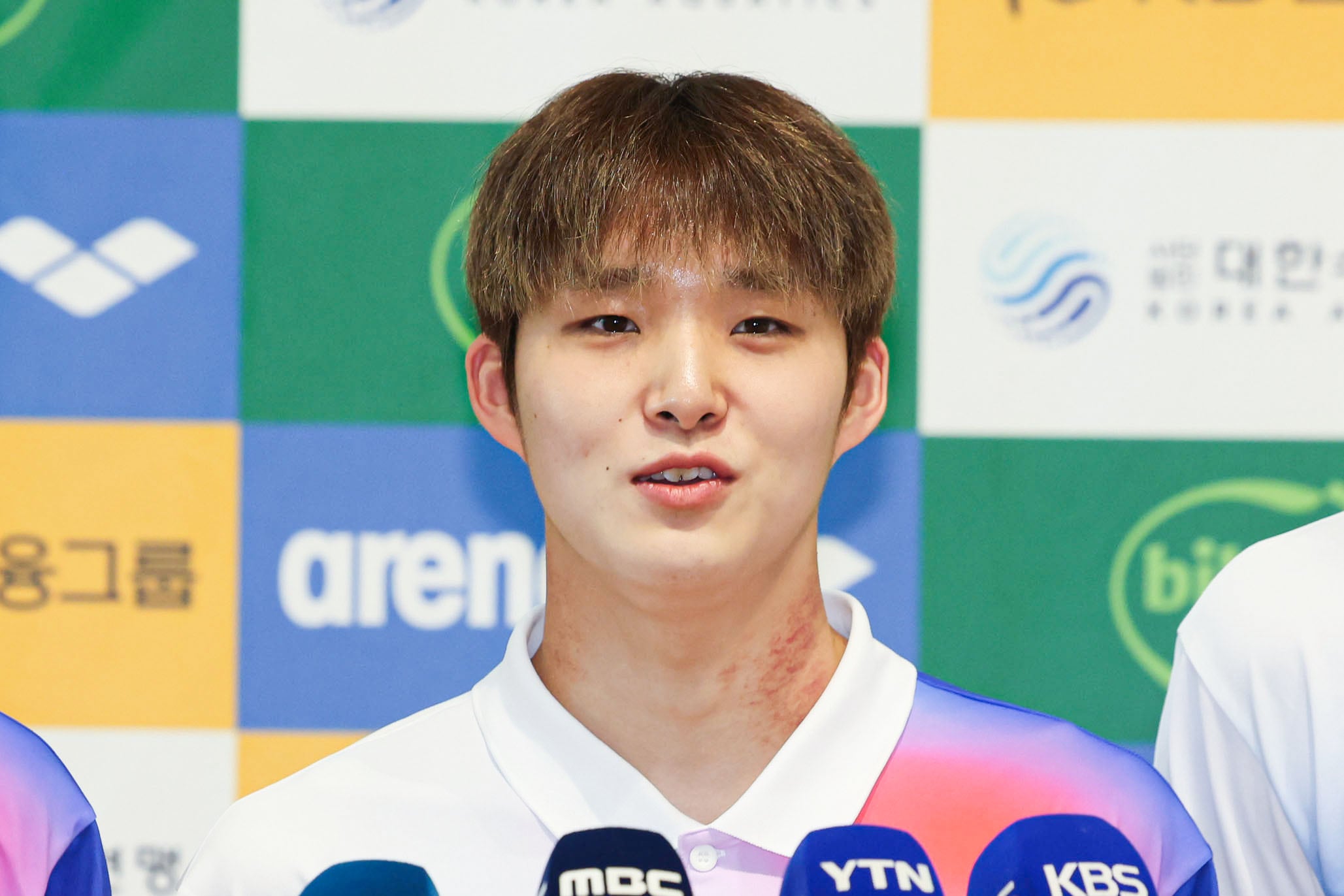 韓수영간판 <b>김우민</b>, 세계선수권 <b>자유형</b> 400m 결선 진출
