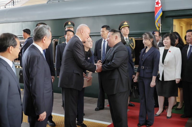 김정은, 김주애 데리고 중국 갔다