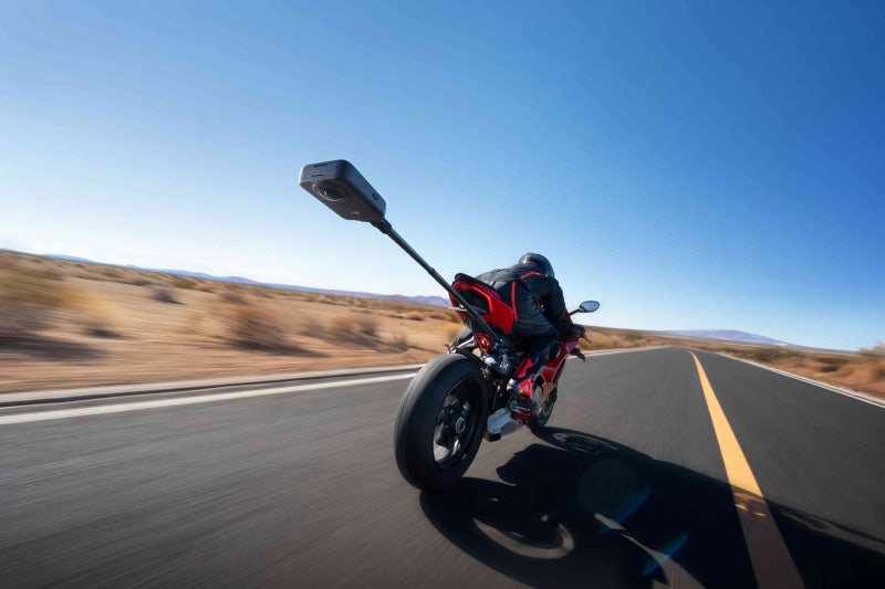 360도 촬영 액션캠, 1억2000만 화소로 밤에 찍어도 또렷