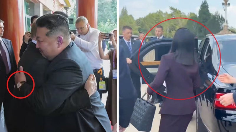 “<b>김정은</b> 손목엔 2000만원 명품 <b>시계</b>, <b>디올백</b> 든 <b>김여정</b>”
