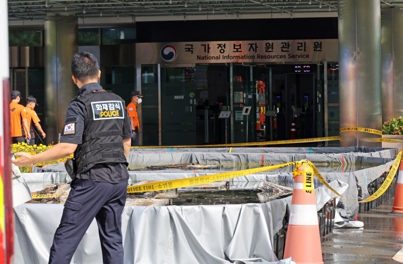 광주·경남은 민간 클라우드 사용… 전산망 마비 최소화