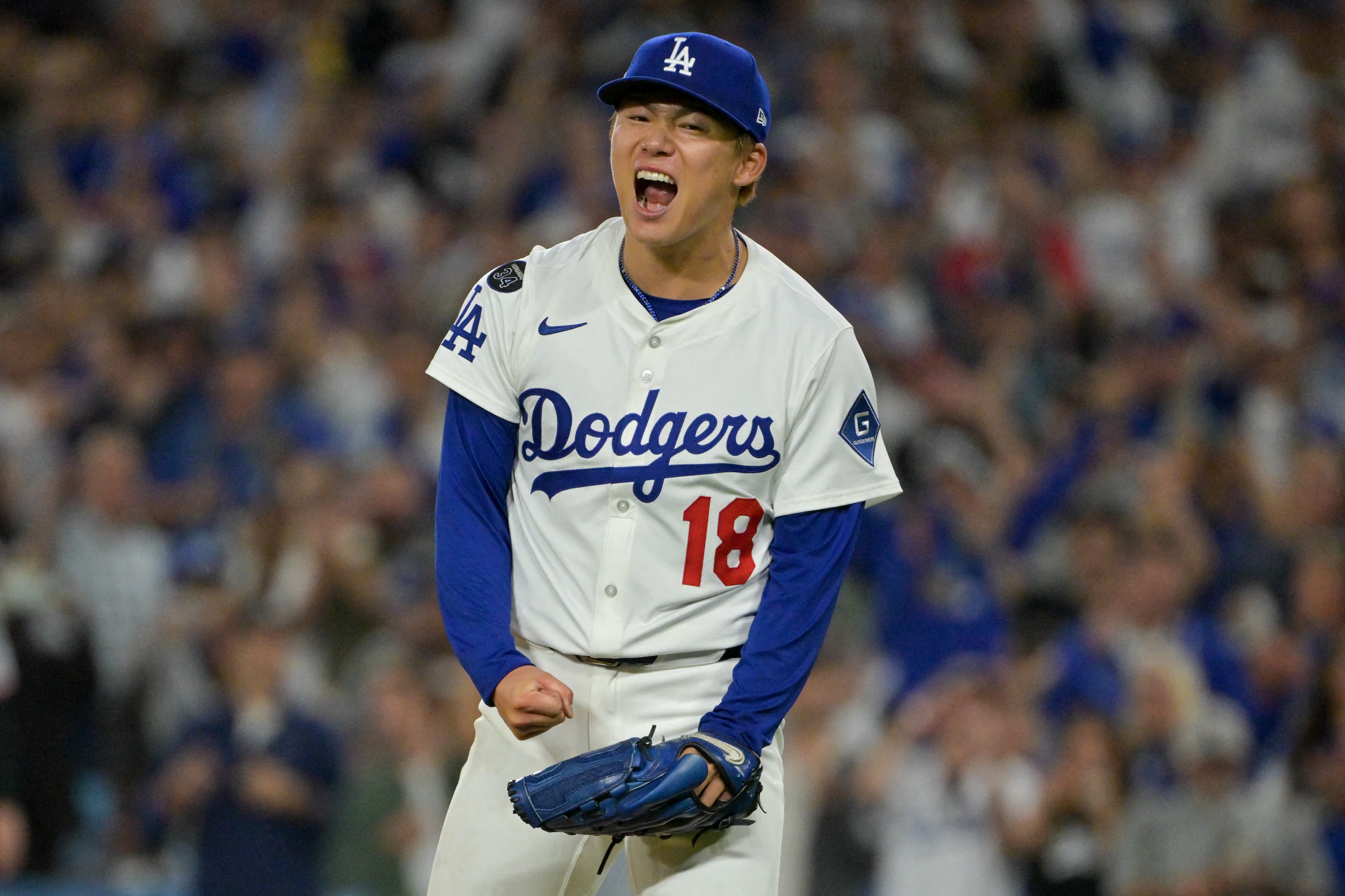 야마모토 9탈삼진 2실점(비자책), 베츠 4안타 3타점...LA <b>다저스</b>, MLB 디...