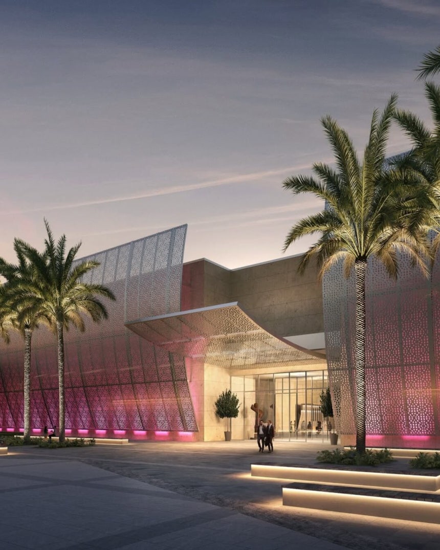 내년 11월 '프리즈 아부다비'가 열릴 마나라트 알 사디야트 외관. /마나라트 알 사디야트 인스타그램