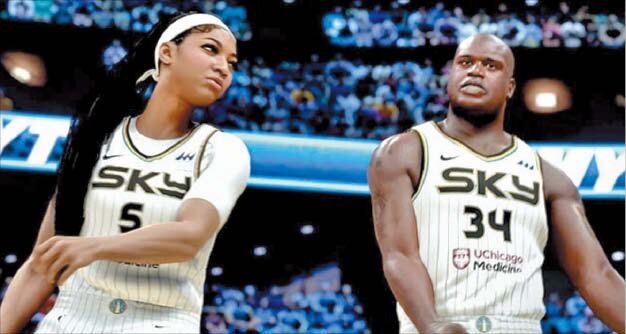 WNBA 클라크, 르브론 앞 덩크? ‘혼성팀 판타지’ 불편한 게이머들