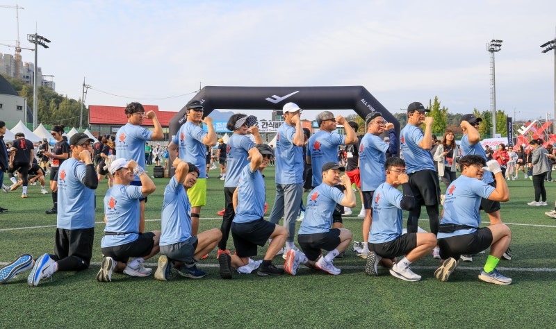 스텐트 심고 달렸다...“춘마로 심장 에너지 충전”