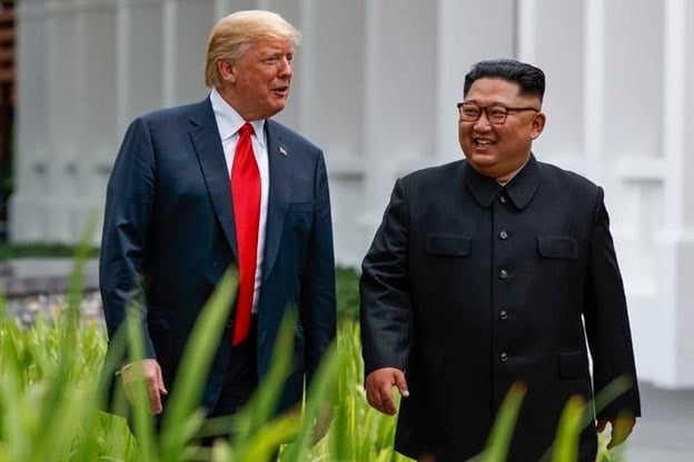 <b>트럼프</b> “<b>김정은</b> 만나기 위해 내가 북한으로 갈 수도 있다”