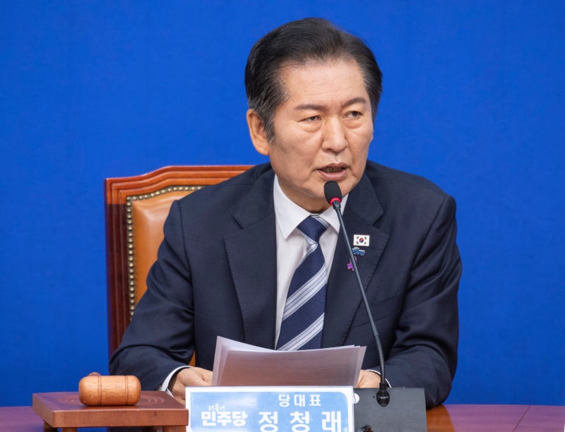 하루 전까지 野 때리던 정청래 “APEC 無정쟁 주간 선언하자”